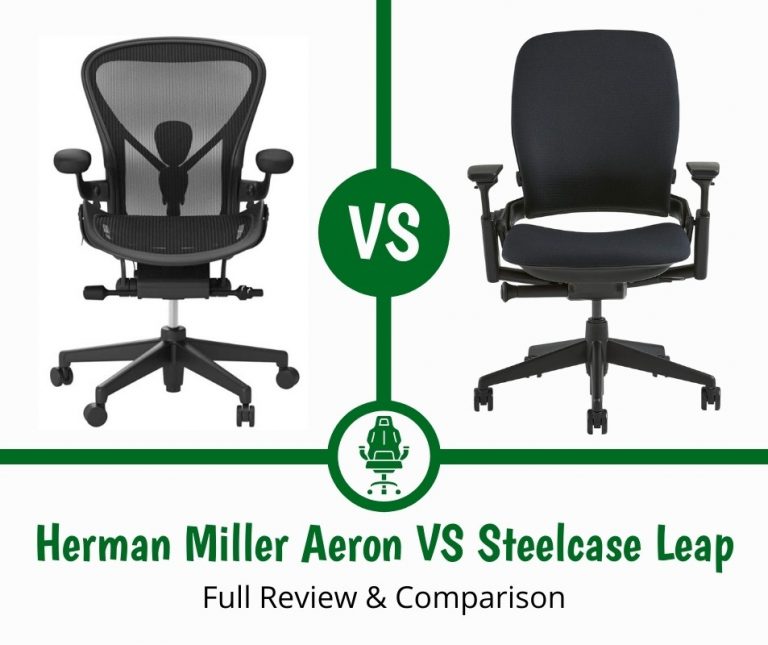 Herman Miller Aeron vs. Steelcase Leap: Which Should You Get?